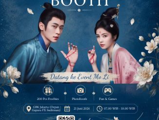 MO LI The First Jasmine Booth di GBK Jakarta pada 21 Juni 2026 untuk penggemar The First Jasmine dan C-drama
