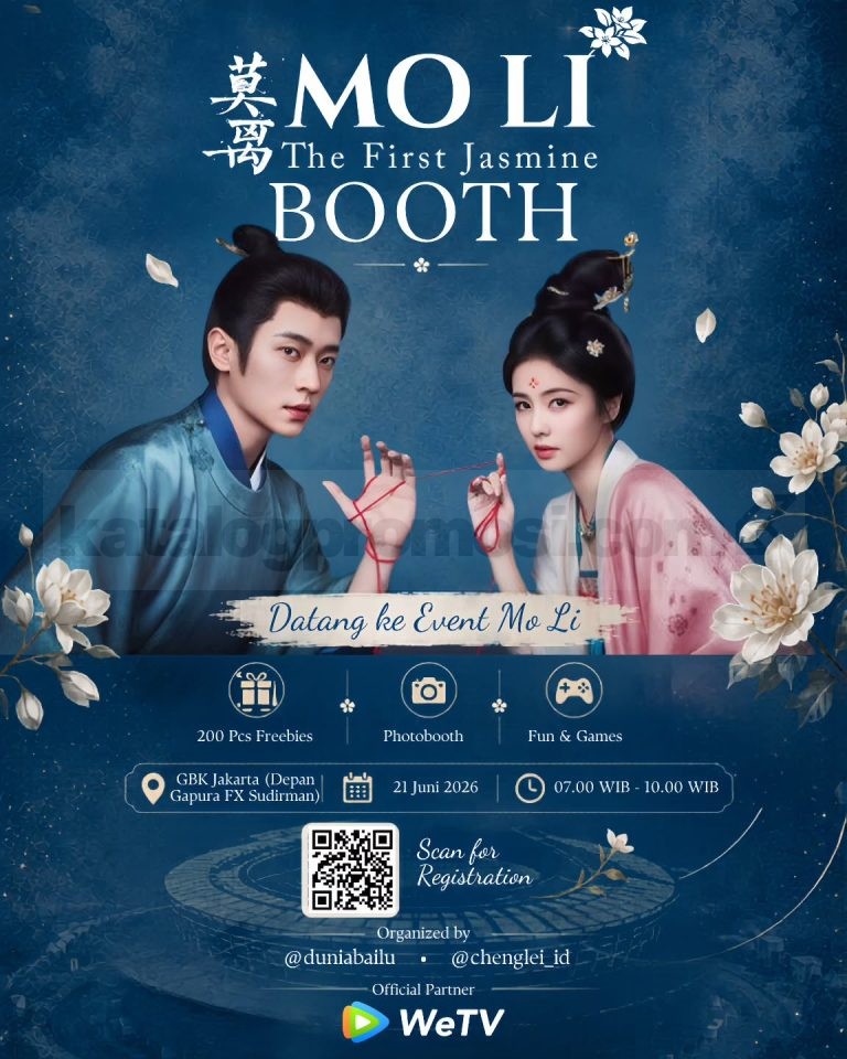 MO LI The First Jasmine Booth di GBK Jakarta
