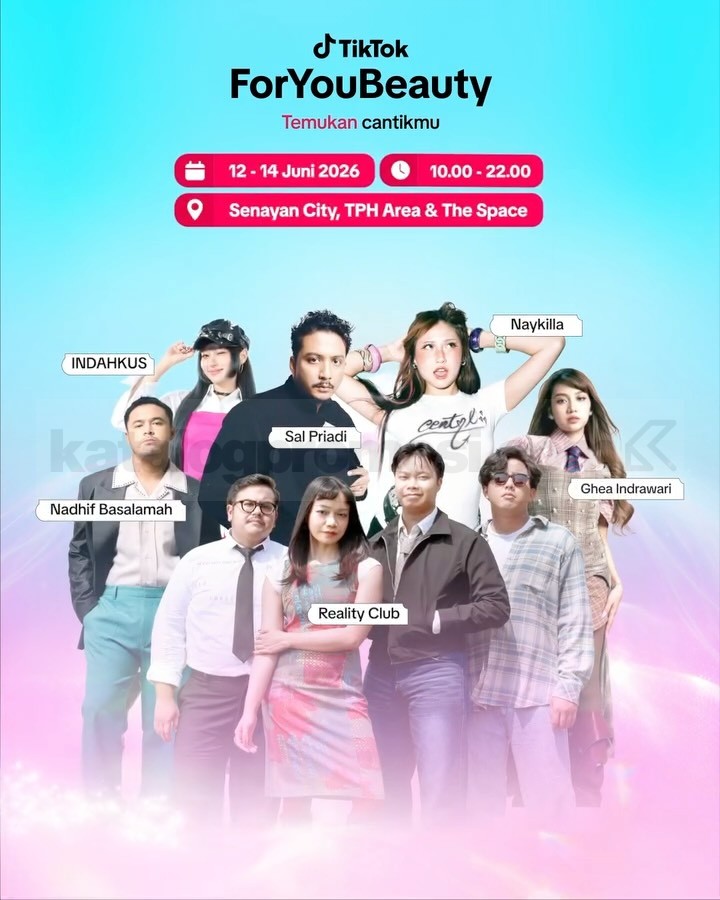 TikTok For You Beauty di Senayan City TikTok For You Beauty di Senayan City dengan promo eksklusif dan berbagai brand kecantikan