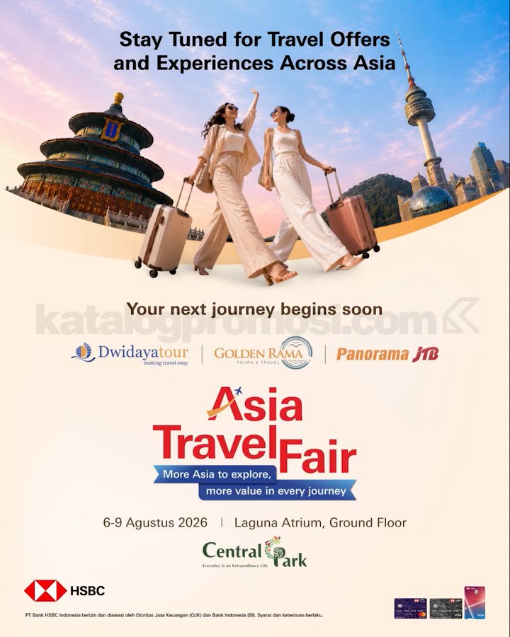 HSBC Asia Travel Fair 2026 di Central Park Mall