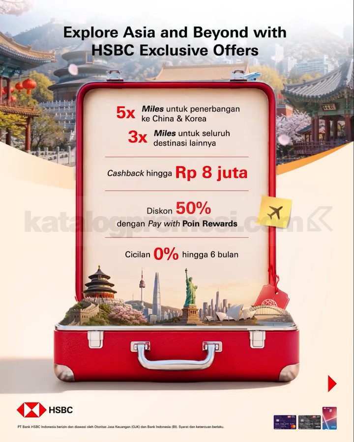 HSBC Asia Travel Fair 2026 di Central Park Mall