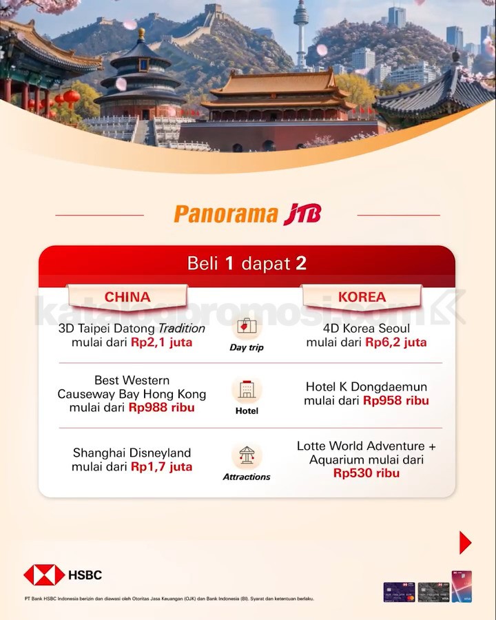 HSBC Asia Travel Fair 2026 di Central Park Mall HSBC Asia Travel Fair 2026 di Central Park Mall 6