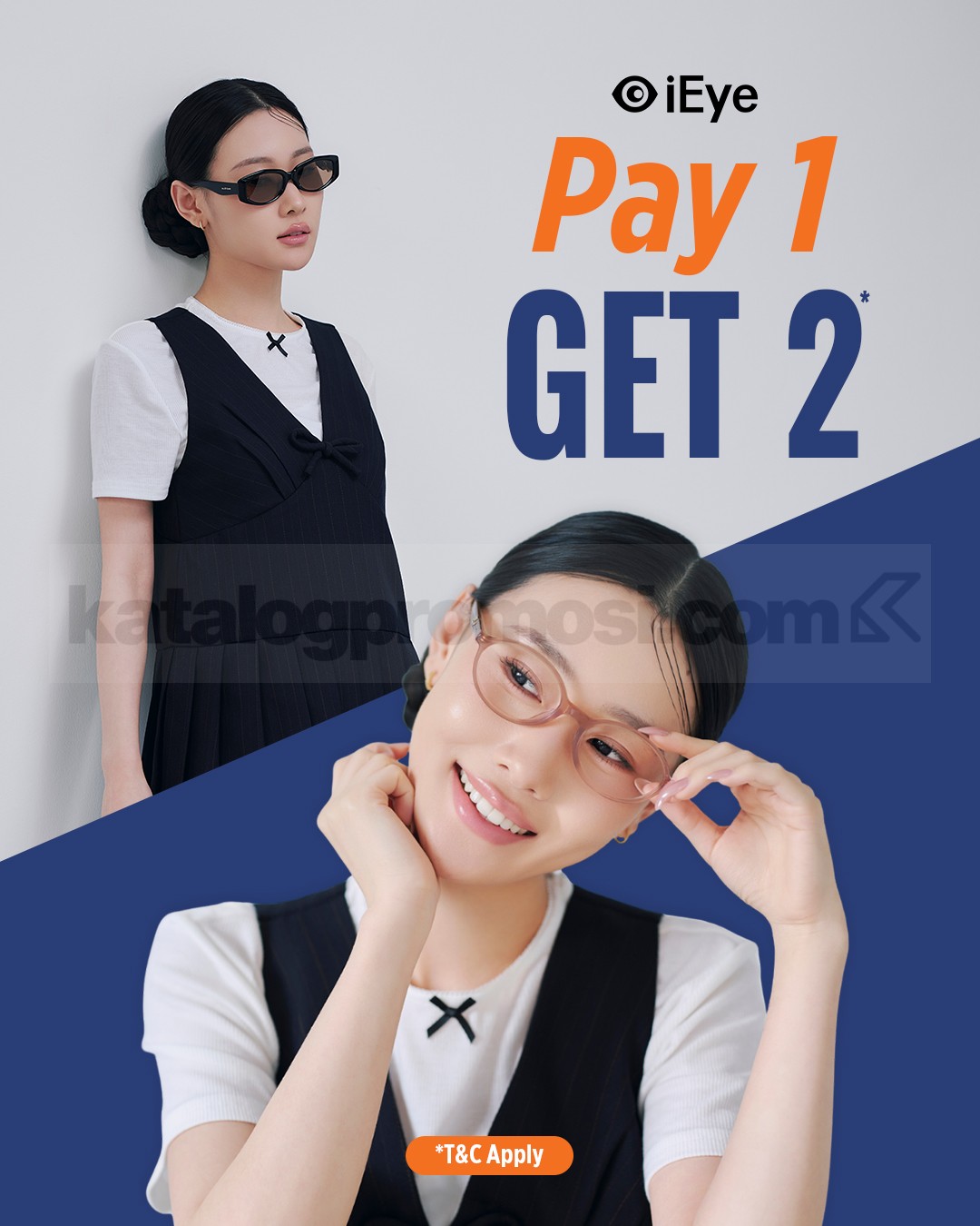 Promo iEye Buy 1 Get 1 Free iEye Buy 1 Get 1 Free sepanjang Oktober 2026 di seluruh lokasi iEye