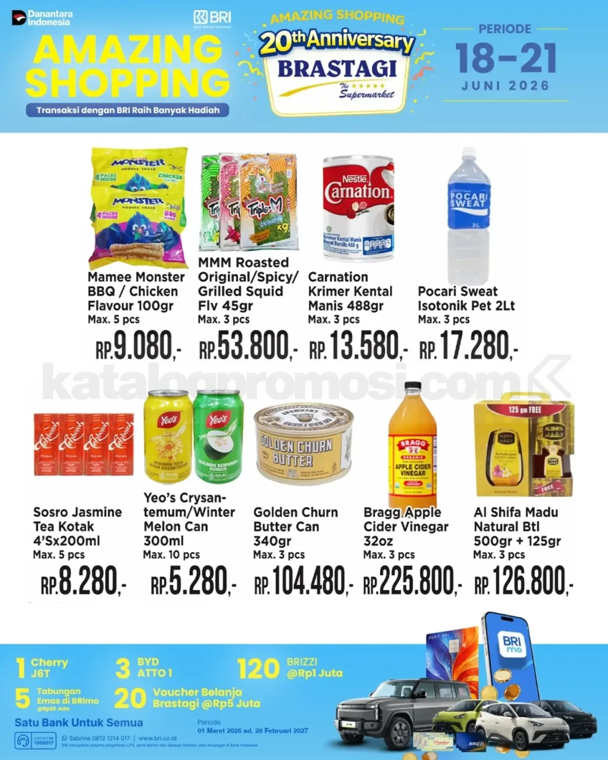 Promo JSM BRASTAGI SUPERMARKET Katalog Weekend 18-21 Juni 2026 Promo JSM BRASTAGI SUPERMARKET Katalog Weekend 18-21 Juni 2026 1