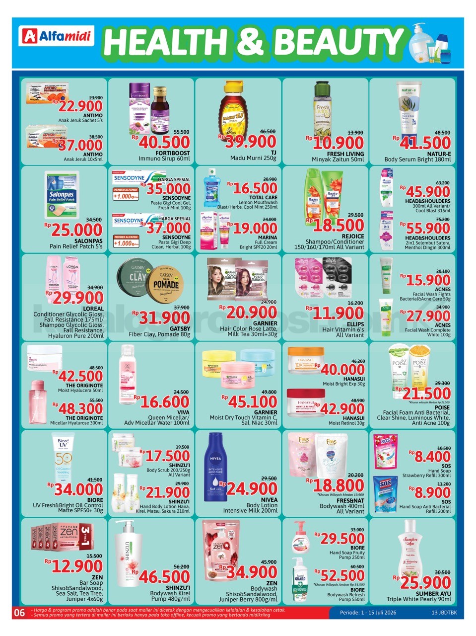 KATALOG PROMO ALFAMIDI TERBARU 01-15 Juli 2026