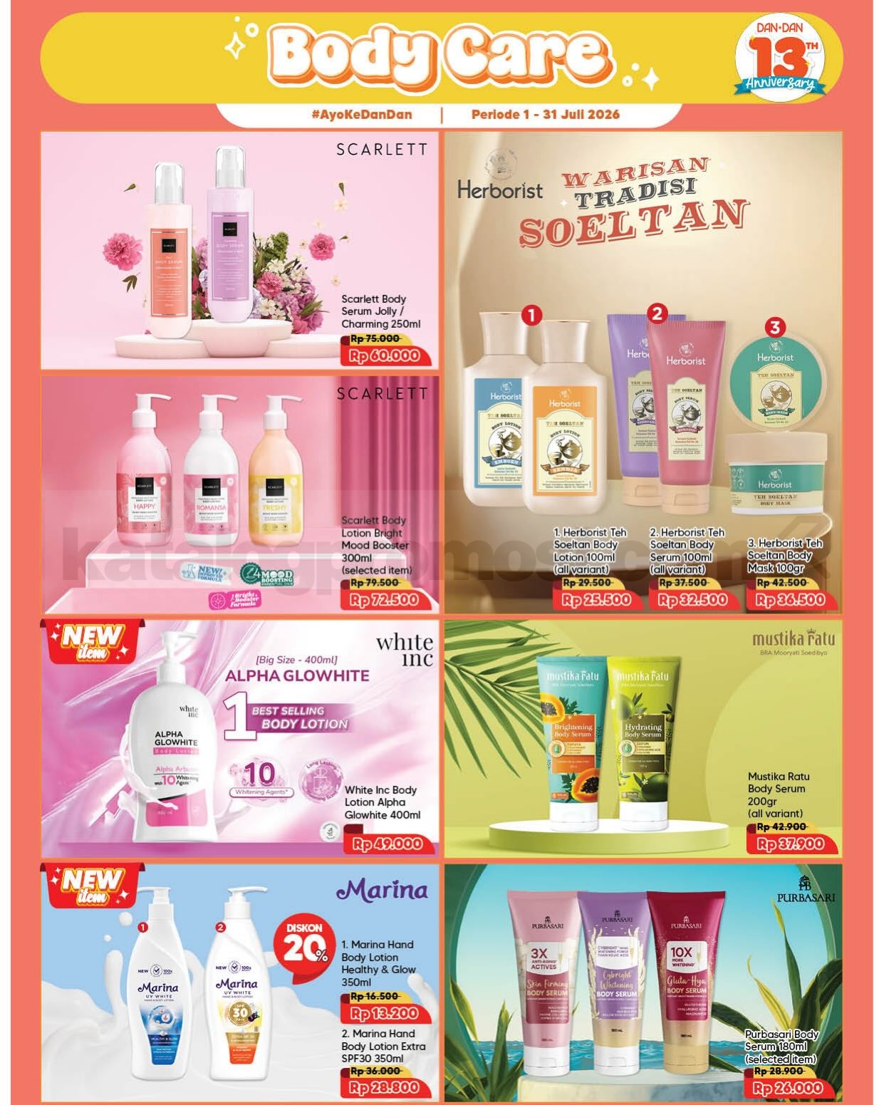 Katalog Promo DAN+DAN Terbaru JULI 2026 Katalog Promo DAN+DAN Terbaru JULI 2026 16