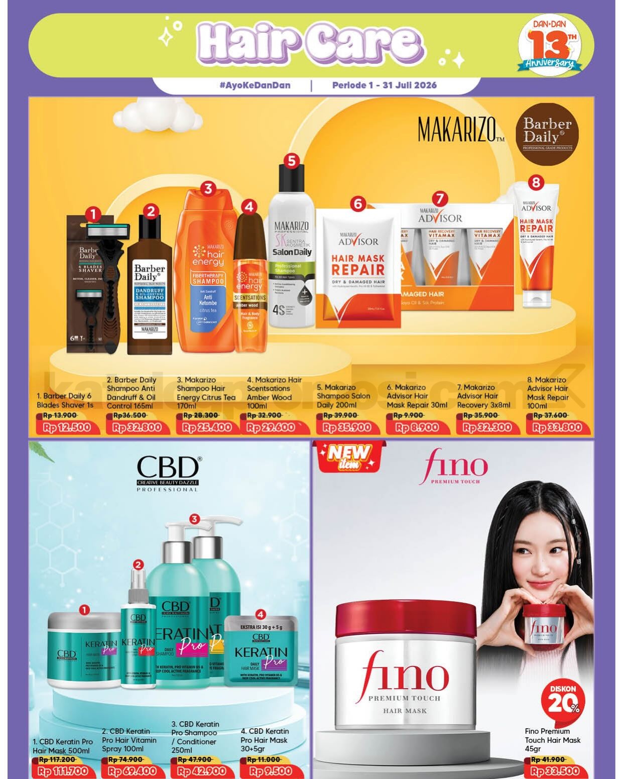 Katalog Promo DAN+DAN Terbaru JULI 2026 Katalog Promo DAN+DAN Terbaru JULI 2026 18
