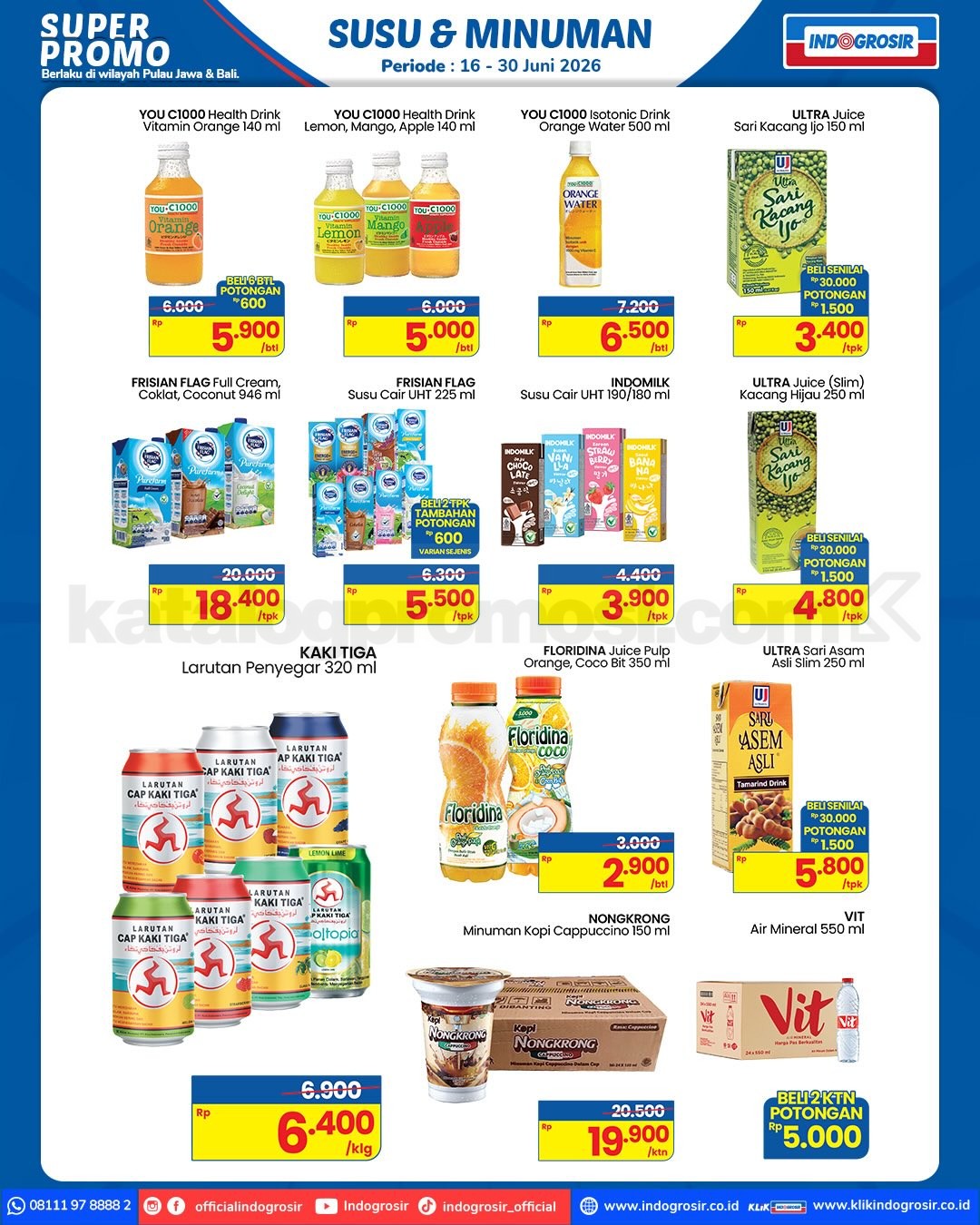 KATALOG PROMO INDOGROSIR HARI INI 16-30 Juni 2026