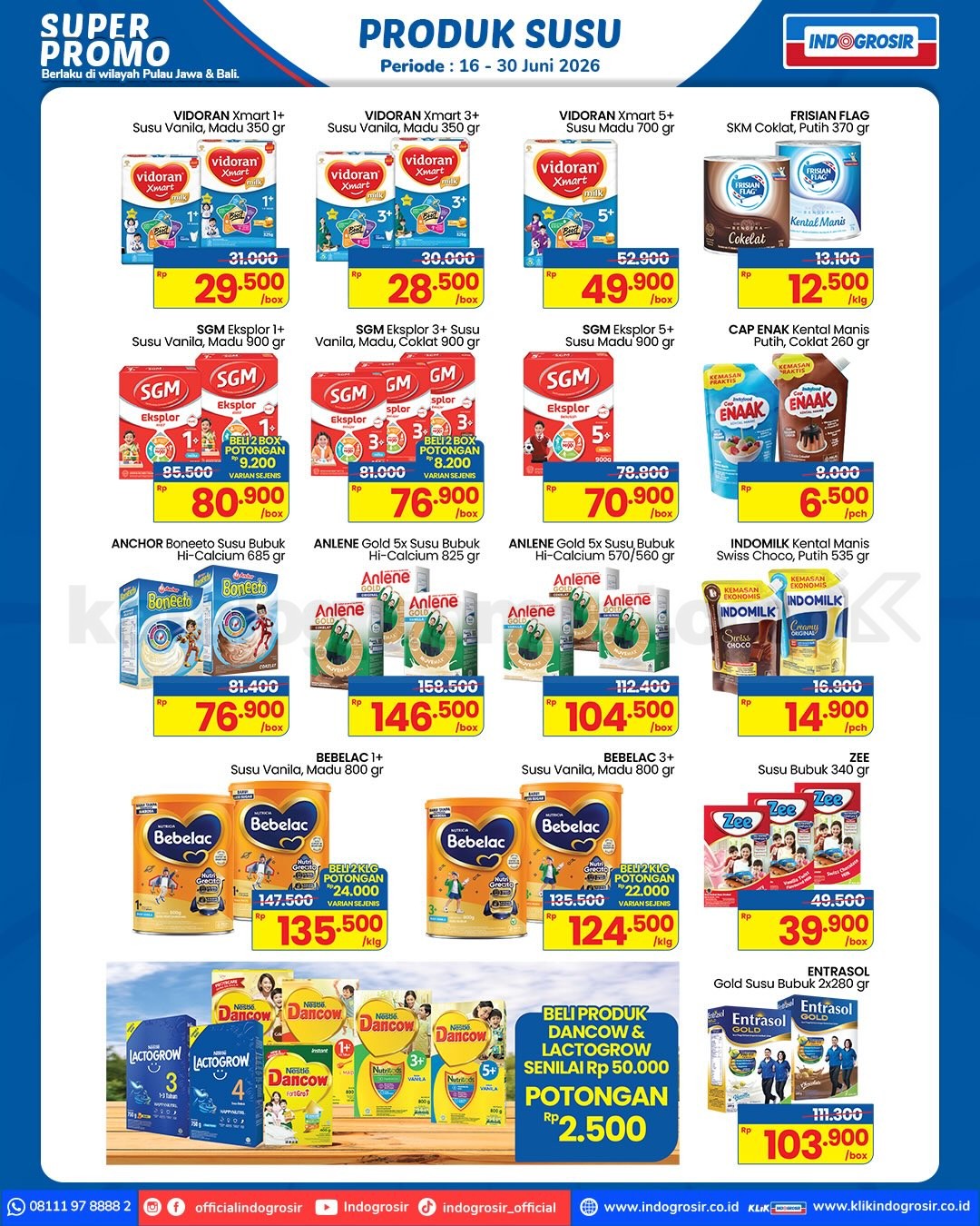 KATALOG PROMO INDOGROSIR HARI INI 16-30 Juni 2026
