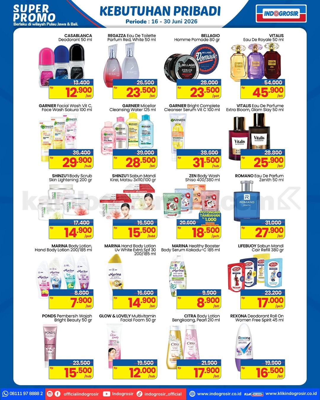 KATALOG PROMO INDOGROSIR HARI INI 16-30 Juni 2026