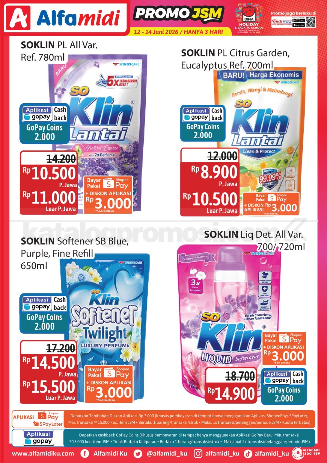Promo JSM ALFAMIDI MINGGU INI 12-14 Juni 2026