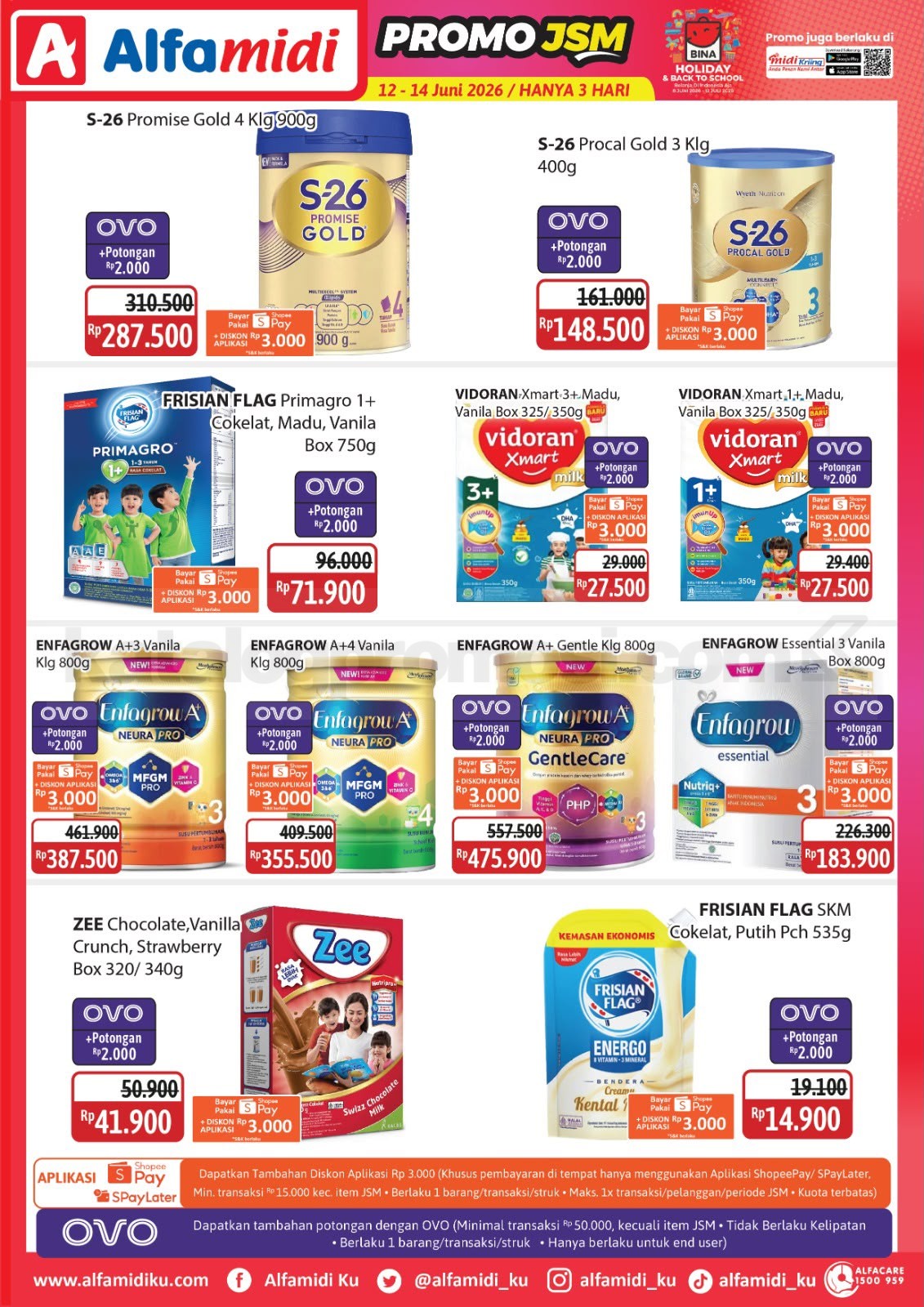 Promo JSM ALFAMIDI MINGGU INI 12-14 Juni 2026