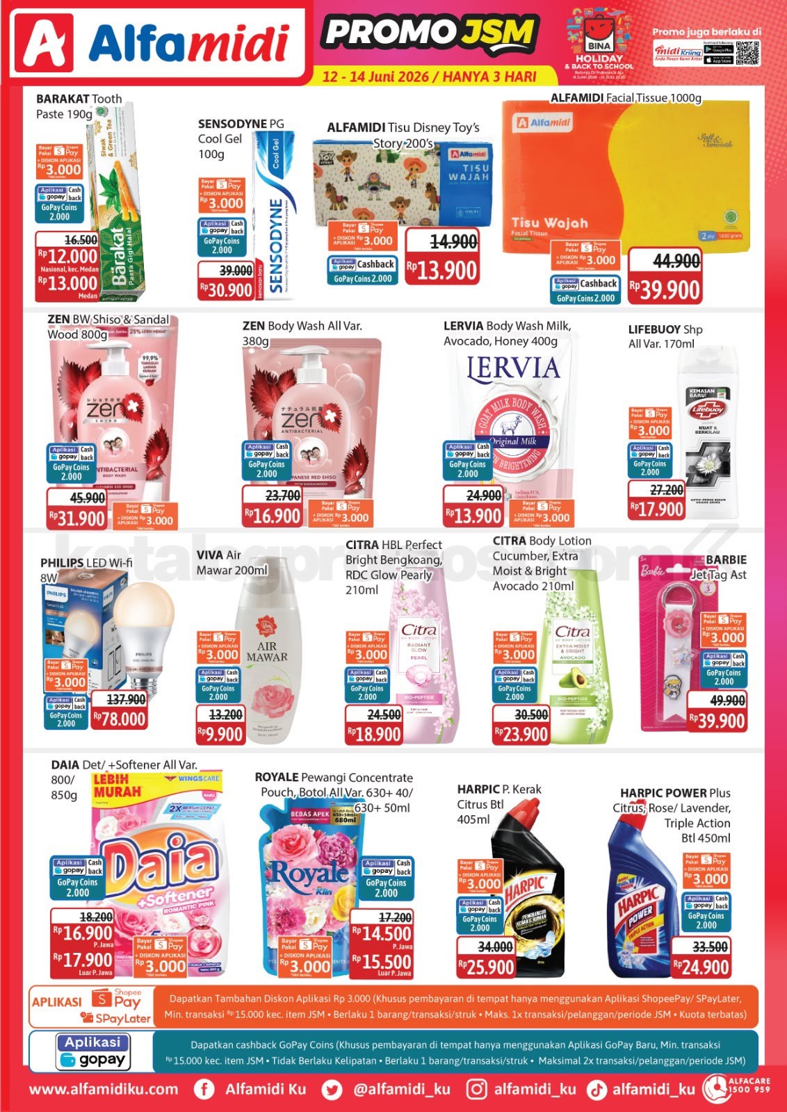 Promo JSM ALFAMIDI MINGGU INI 12-14 Juni 2026