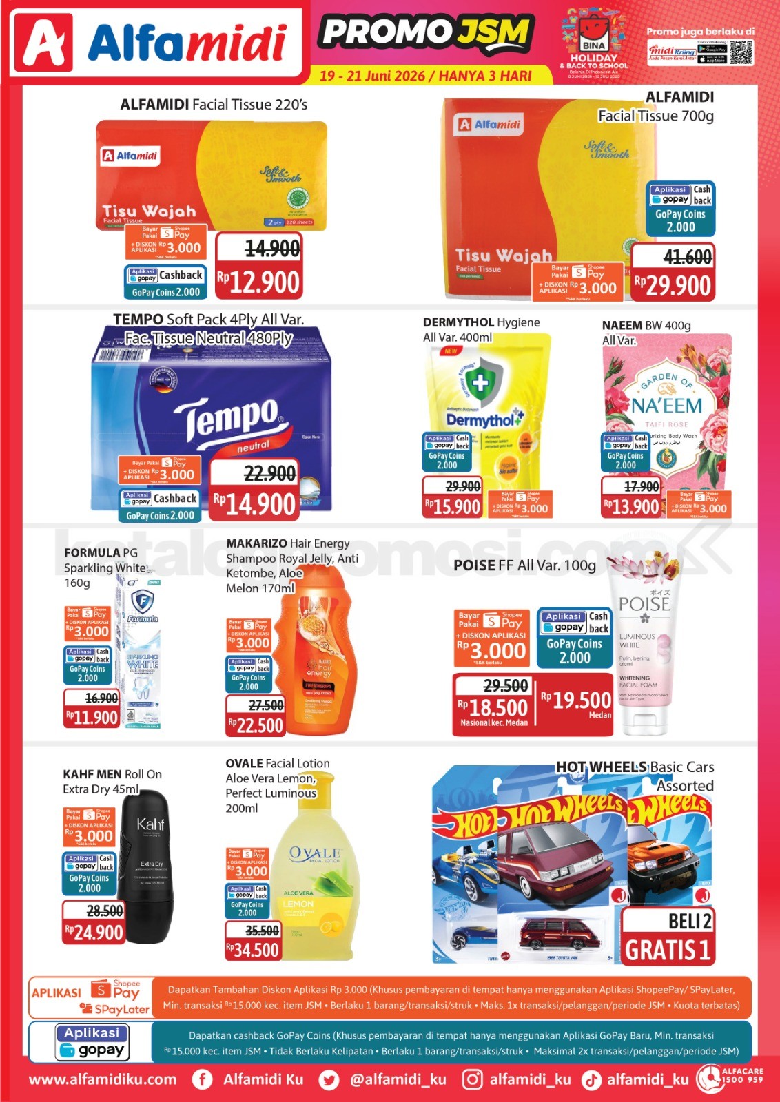 Promo JSM ALFAMIDI MINGGU INI 19-21 Juni 2026