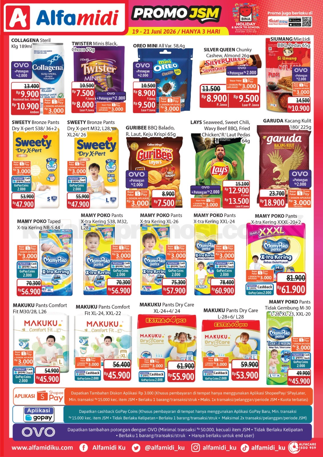 Promo JSM ALFAMIDI MINGGU INI 19-21 Juni 2026