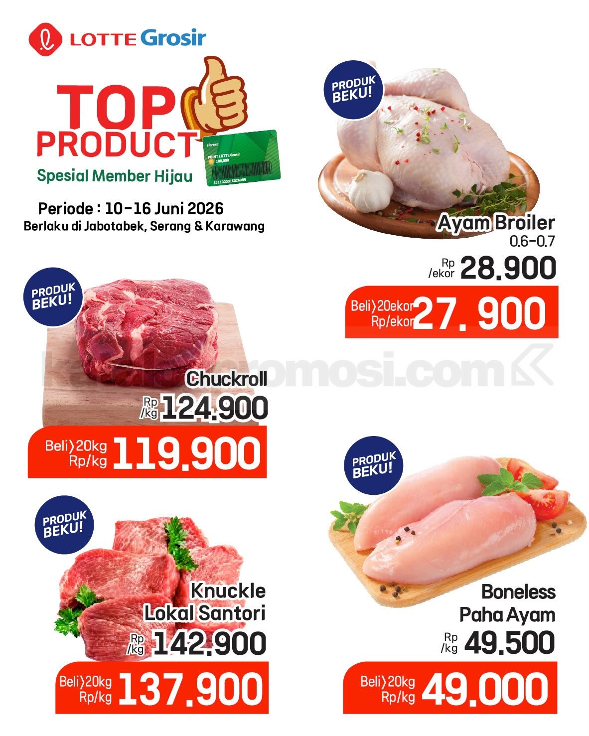 Katalog Promo LOTTE GROSIR TERBARU 10-16 Juni 2026