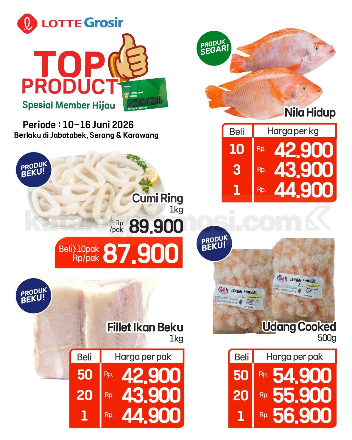 Katalog Promo LOTTE GROSIR TERBARU 10-16 Juni 2026