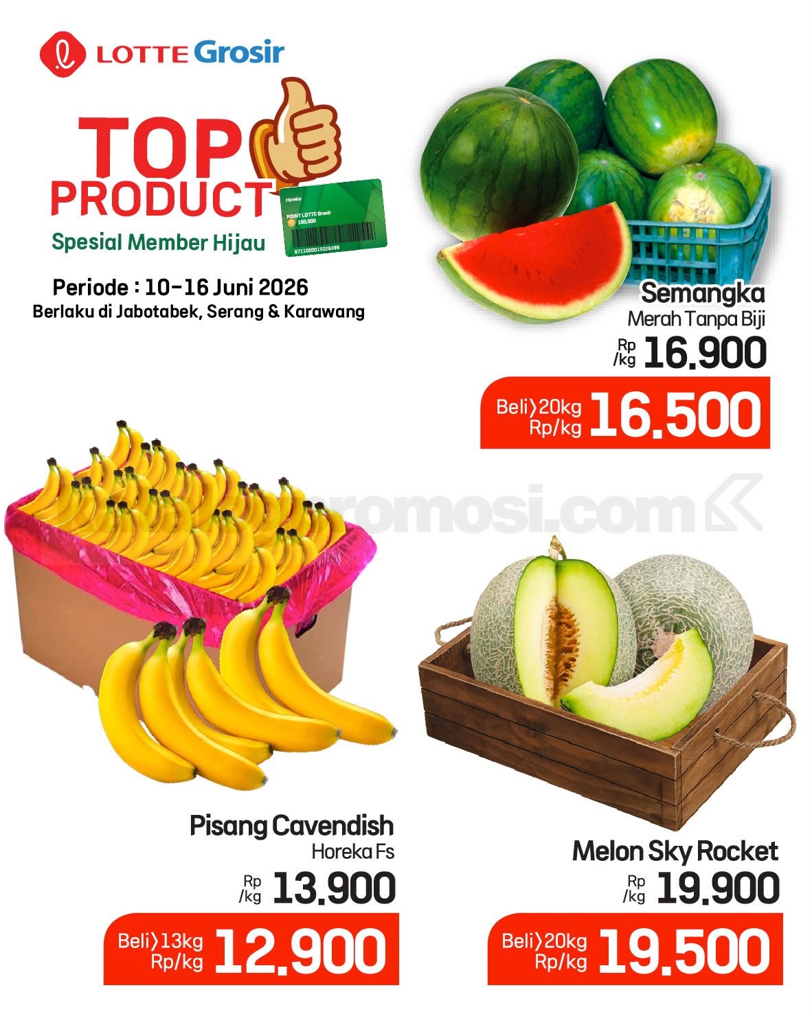 Katalog Promo LOTTE GROSIR TERBARU 10-16 Juni 2026