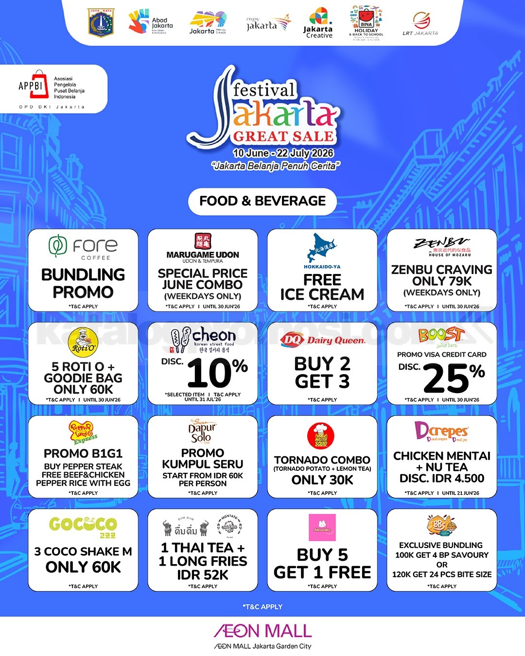 Festival Jakarta Great Sale 2026 di AEON MALL JGC Festival Jakarta Great Sale 2026 di AEON MALL JGC 1