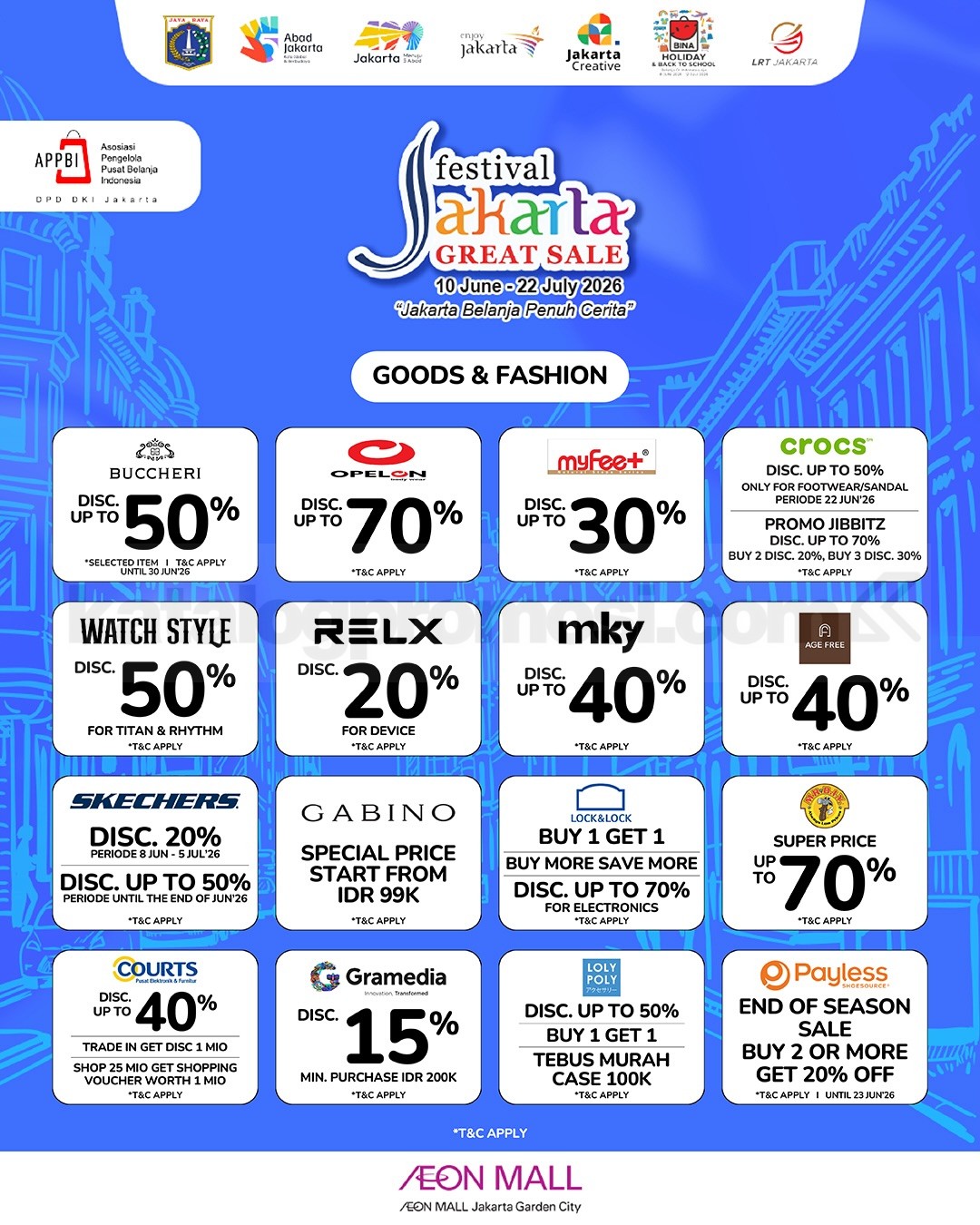 Festival Jakarta Great Sale 2026 di AEON MALL JGC Festival Jakarta Great Sale 2026 di AEON MALL JGC 4