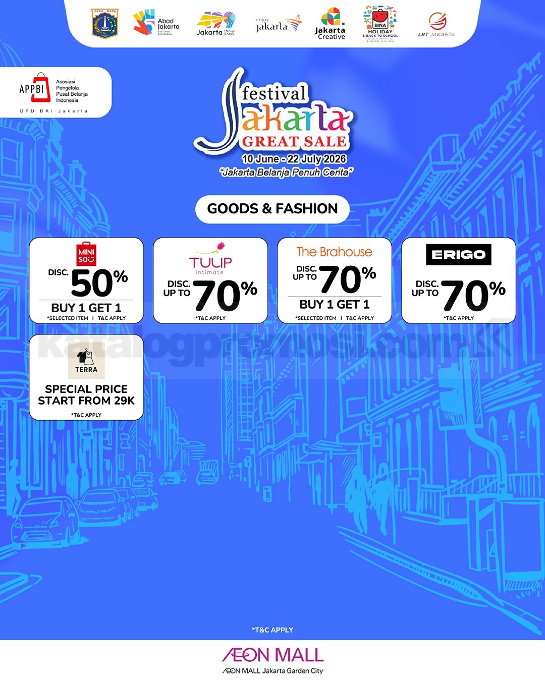 Festival Jakarta Great Sale 2026 di AEON MALL JGC Festival Jakarta Great Sale 2026 di AEON MALL JGC 5