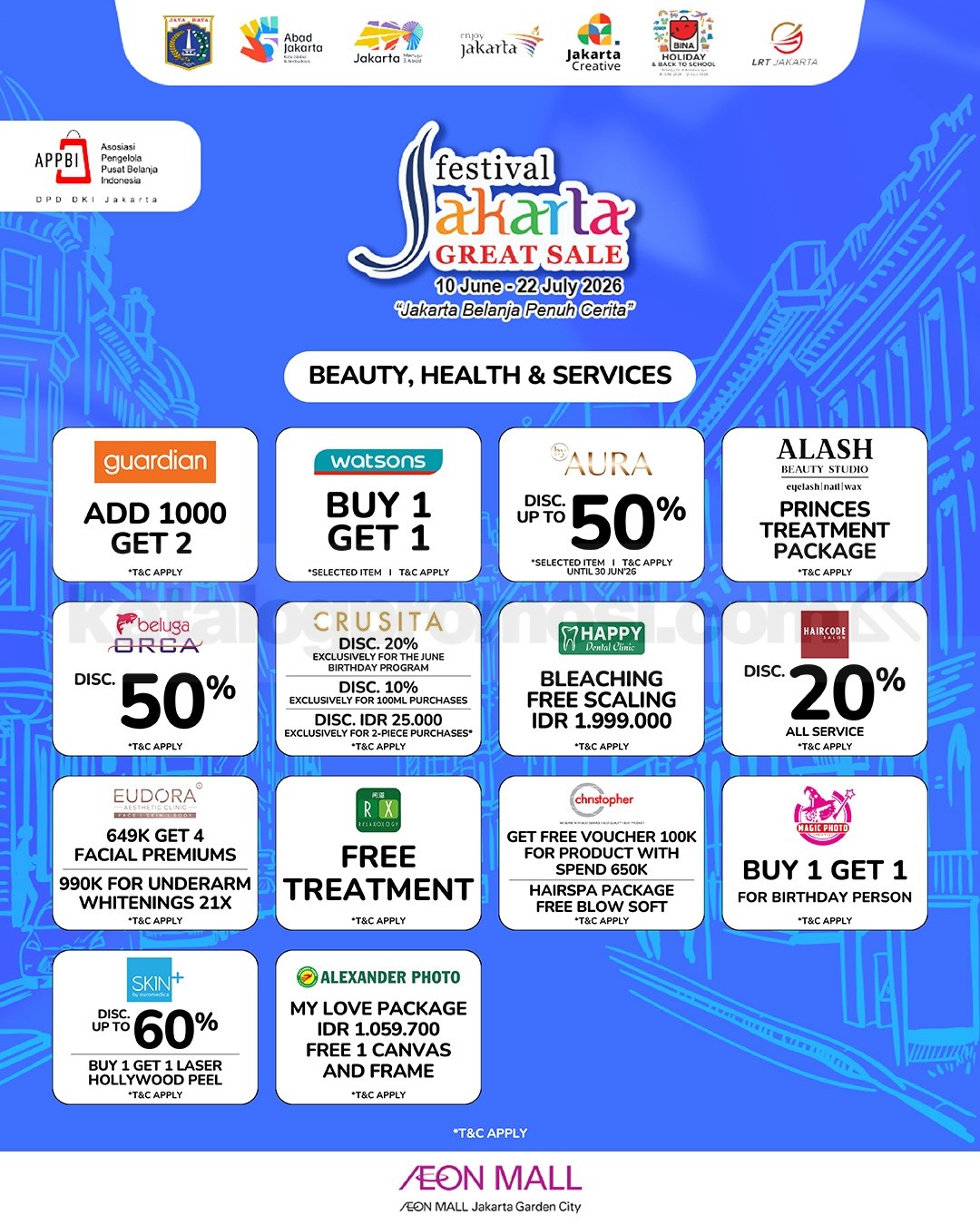 Festival Jakarta Great Sale 2026 di AEON MALL JGC Festival Jakarta Great Sale 2026 di AEON MALL JGC 6