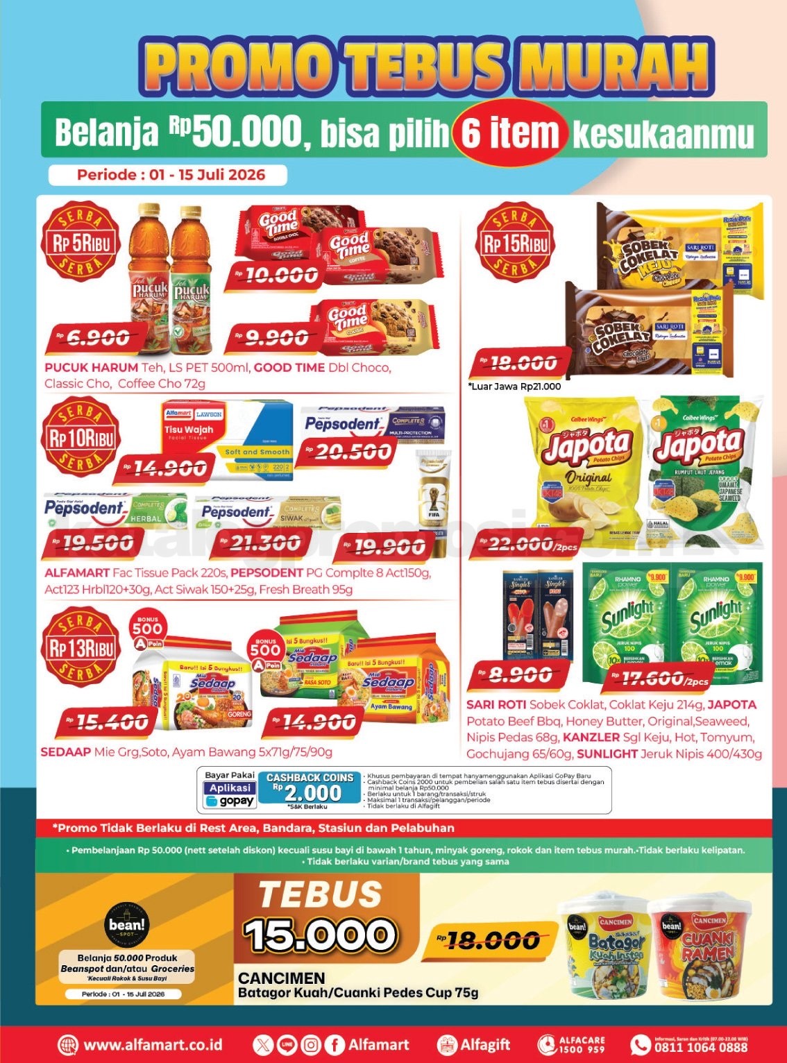 Promo Alfamart Terbaru Katalog 01-15 Juli 2026