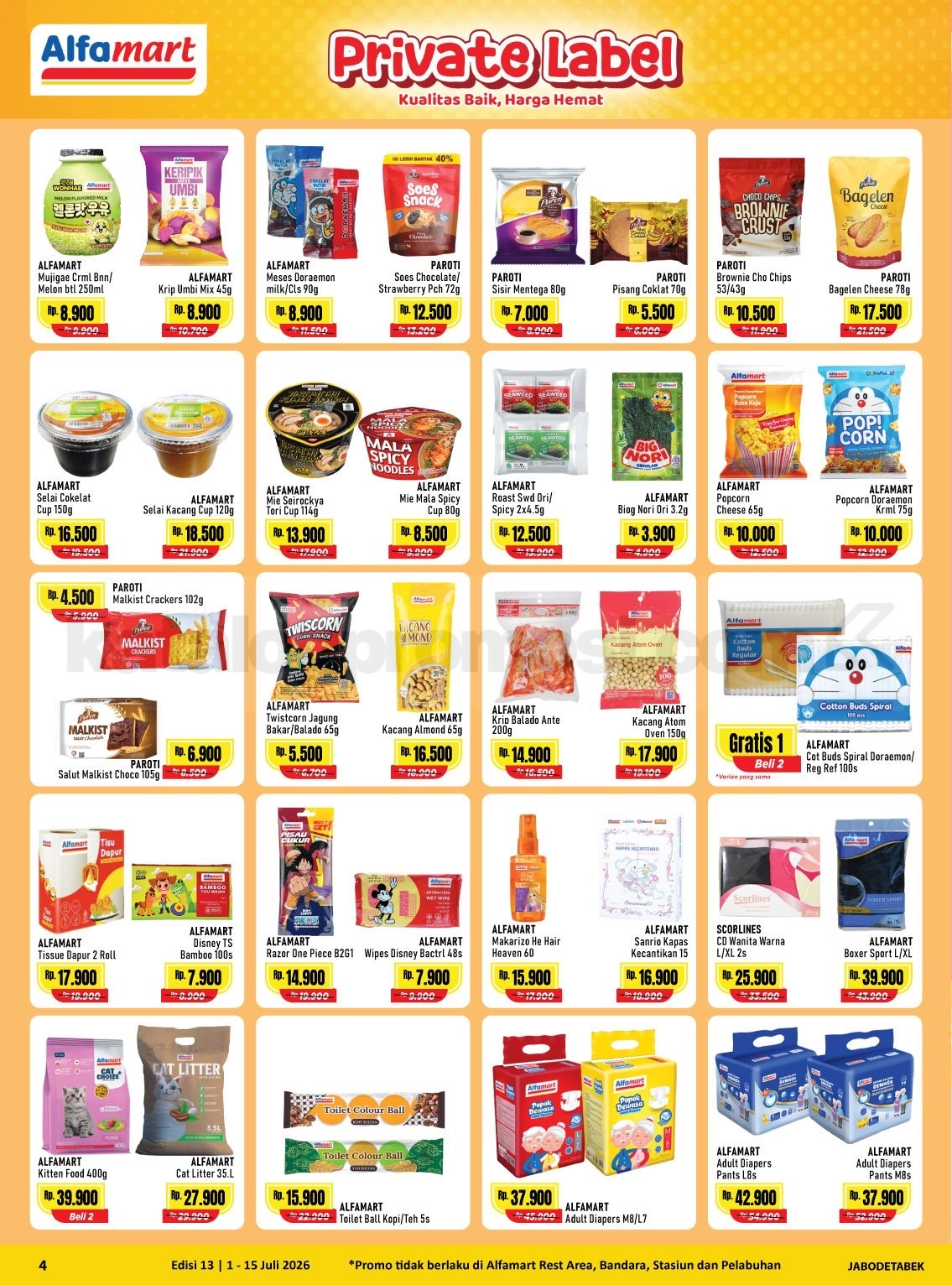 Promo Alfamart Terbaru Katalog 01-15 Juli 2026