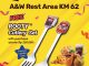 Promo A&W FREE Rooty Cutlery Set dengan minimum transaksi Rp250.000 setelah pajak