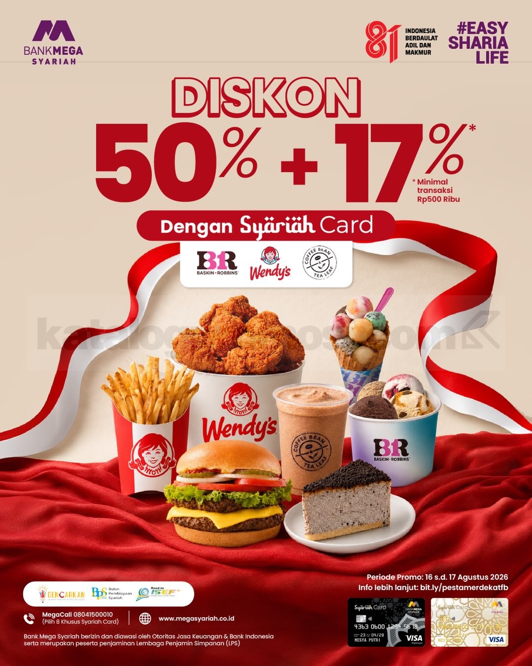 Promo Baskin Robbins Merdeka Diskon hingga 50% + 17% Promo Baskin Robbins Merdeka Diskon hingga 50% + 17% 1