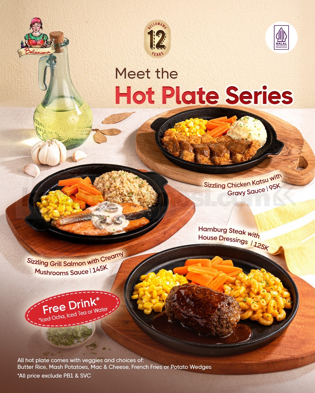 Promo Bellamama NEW! Sandough & Hot Plate mulai Rp. 78.000 Promo Bellamama NEW! Sandough & Hot Plate mulai Rp. 78.000 1