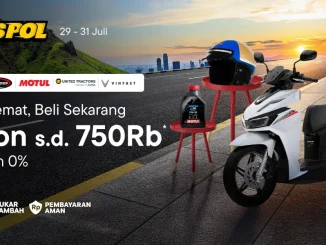 Promo Blibli GASPOL Diskon hingga Rp. 750.000 untuk kebutuhan otomotif periode 29–31 Juli 2026.