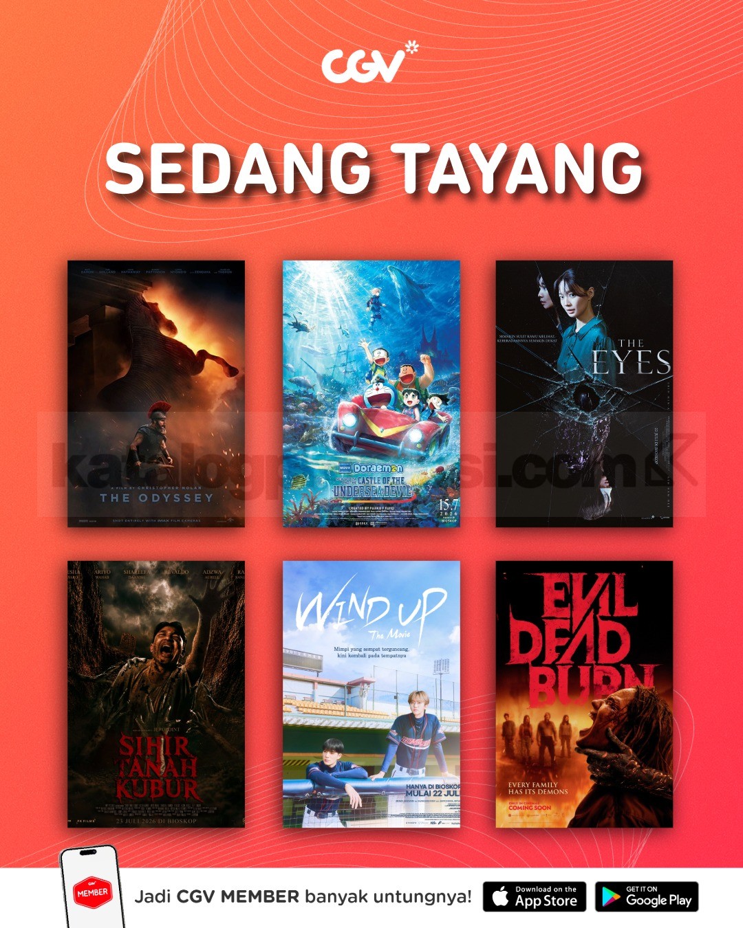 Promo CGV Monday Member Day Beli 1 Gratis 1 Tiket Promo CGV Monday Member Day Beli 1 Gratis 1 Tiket 1