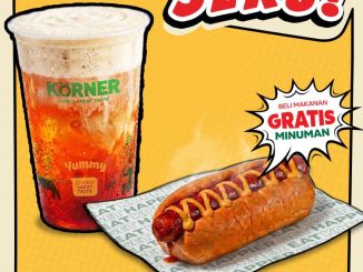 Promo Circle K Rabu Seru Beli 1 Gratis 1 Hotdough Beef Spicy gratis Berry Mango Tea