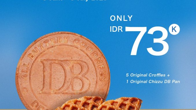 Promo Dear Butter Original Combo Deal mulai Rp. 73.000 paket croffle dan chizzu