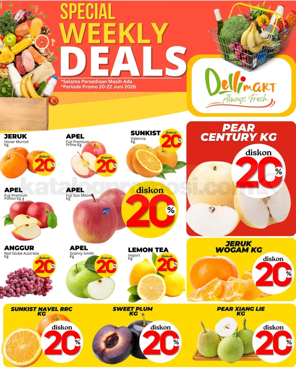 Promo Dellimart JSM Weekend Deals 20-22 Juni 2026 Promo Dellimart JSM Weekend Deals 20-22 Juni 2026