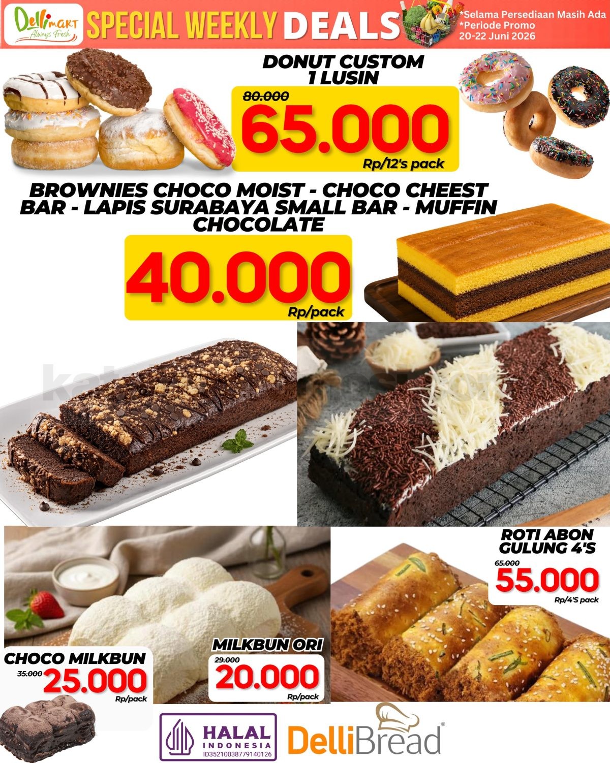 Promo Dellimart JSM Weekend Deals 20-22 Juni 2026 Promo Dellimart JSM Weekend Deals 20-22 Juni 2026 2