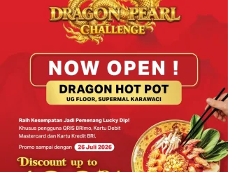 Promo Dragon Hot Pot Grand Opening Diskon Hingga 100% untuk nasabah BRI di Supermal Karawaci.