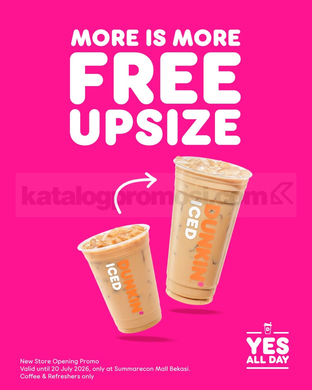 Promo Dunkin' Grand Opening Lucky Package Rp. 88.000 Promo Dunkin' Grand Opening Lucky Package Rp. 88.000 2