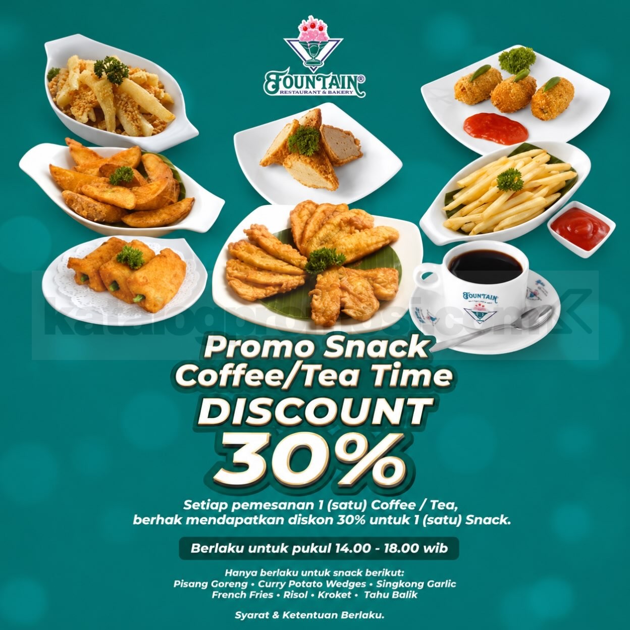 Promo Fountain Ice Cream Snack Diskon 30%
