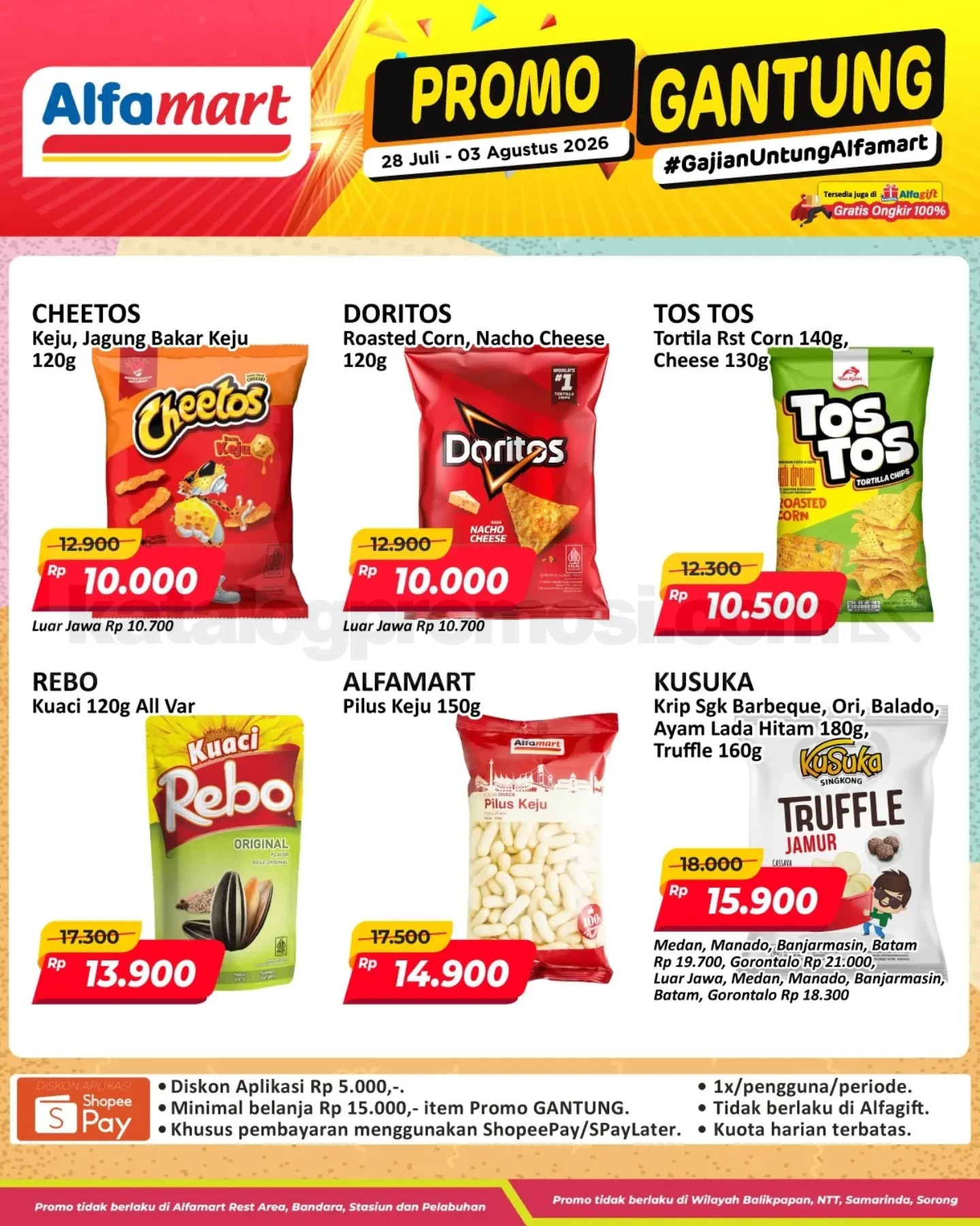 Promo GANTUNG ALFAMART / GAJIAN UNTUNG 28 Juli - 03 Agustus 2026