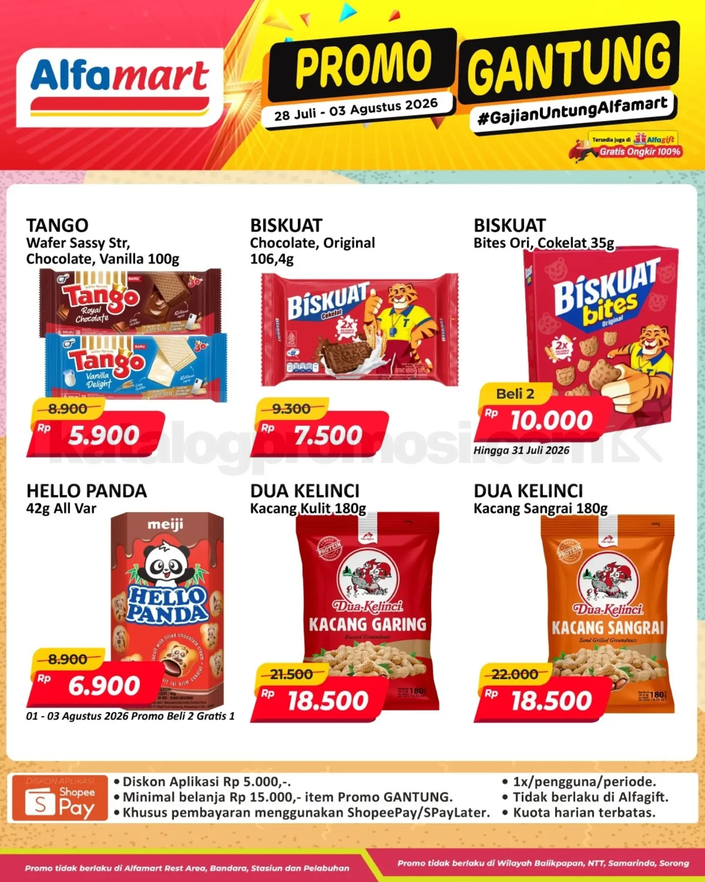 Promo GANTUNG ALFAMART / GAJIAN UNTUNG 28 Juli - 03 Agustus 2026