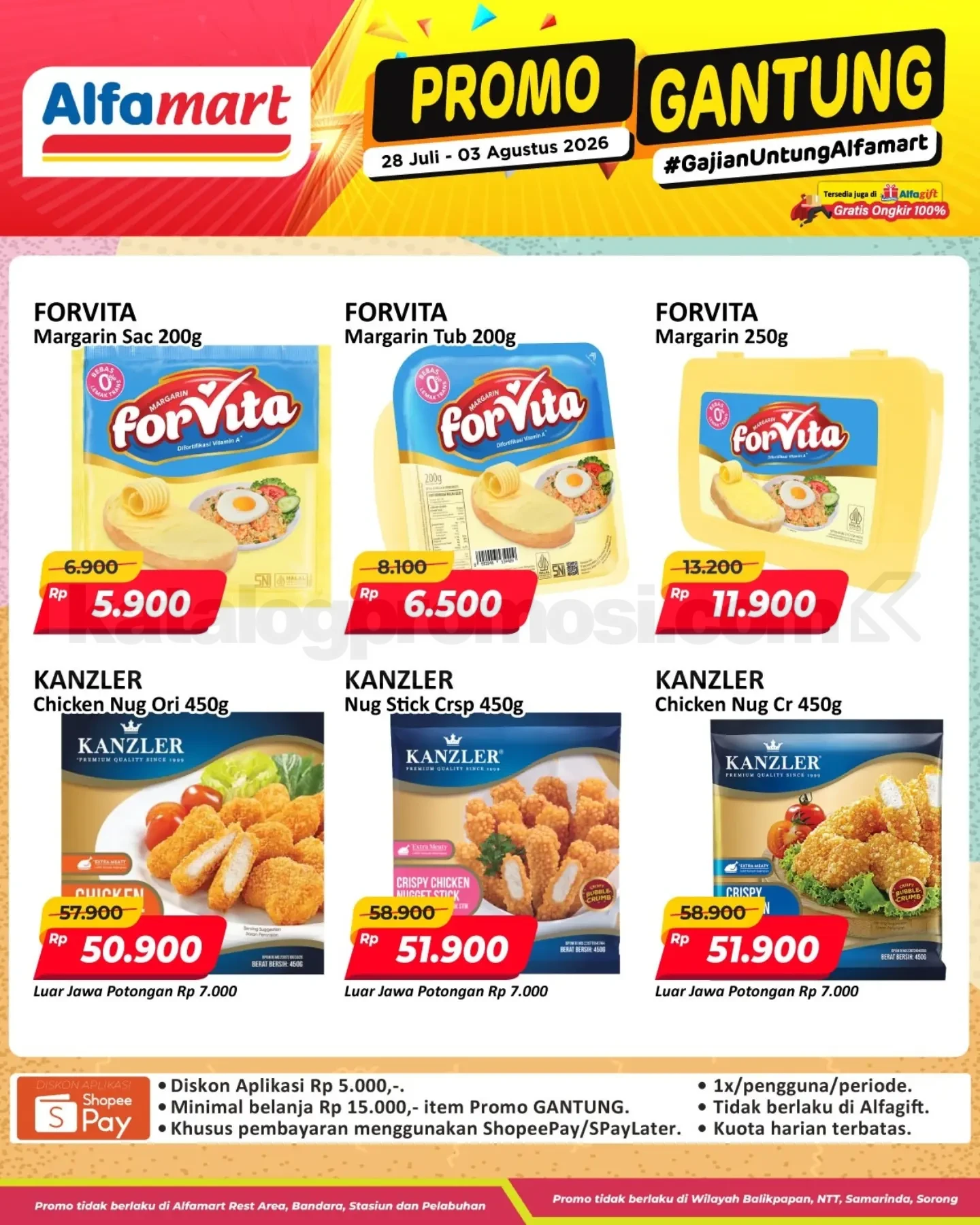 Promo GANTUNG ALFAMART / GAJIAN UNTUNG 28 Juli - 03 Agustus 2026