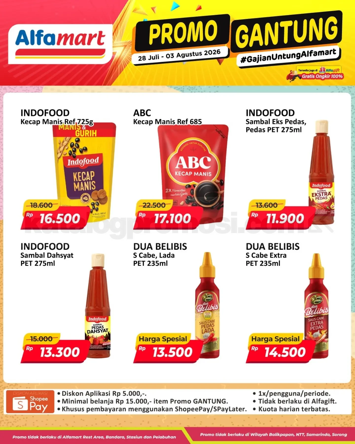 Promo GANTUNG ALFAMART / GAJIAN UNTUNG 28 Juli - 03 Agustus 2026