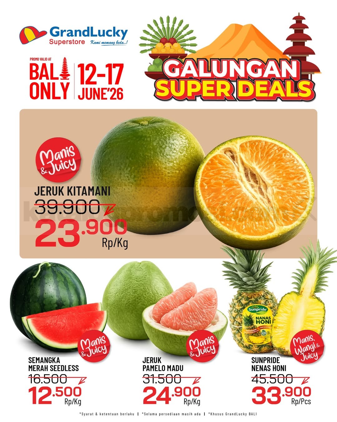 Promo GRAND LUCKY JSM 12-14 Juni 2026