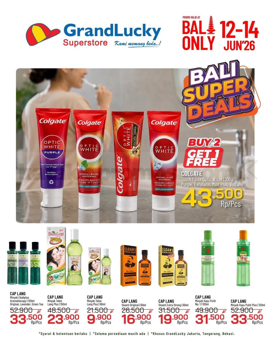 Promo GRAND LUCKY JSM 12-14 Juni 2026