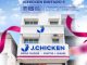 Promo Grand Opening J.CHICKEN Bintaro 5 pada 15–16 Oktober 2026 dengan Whole Chicken gratis, Lucky Spin, dan diskon 20%.
