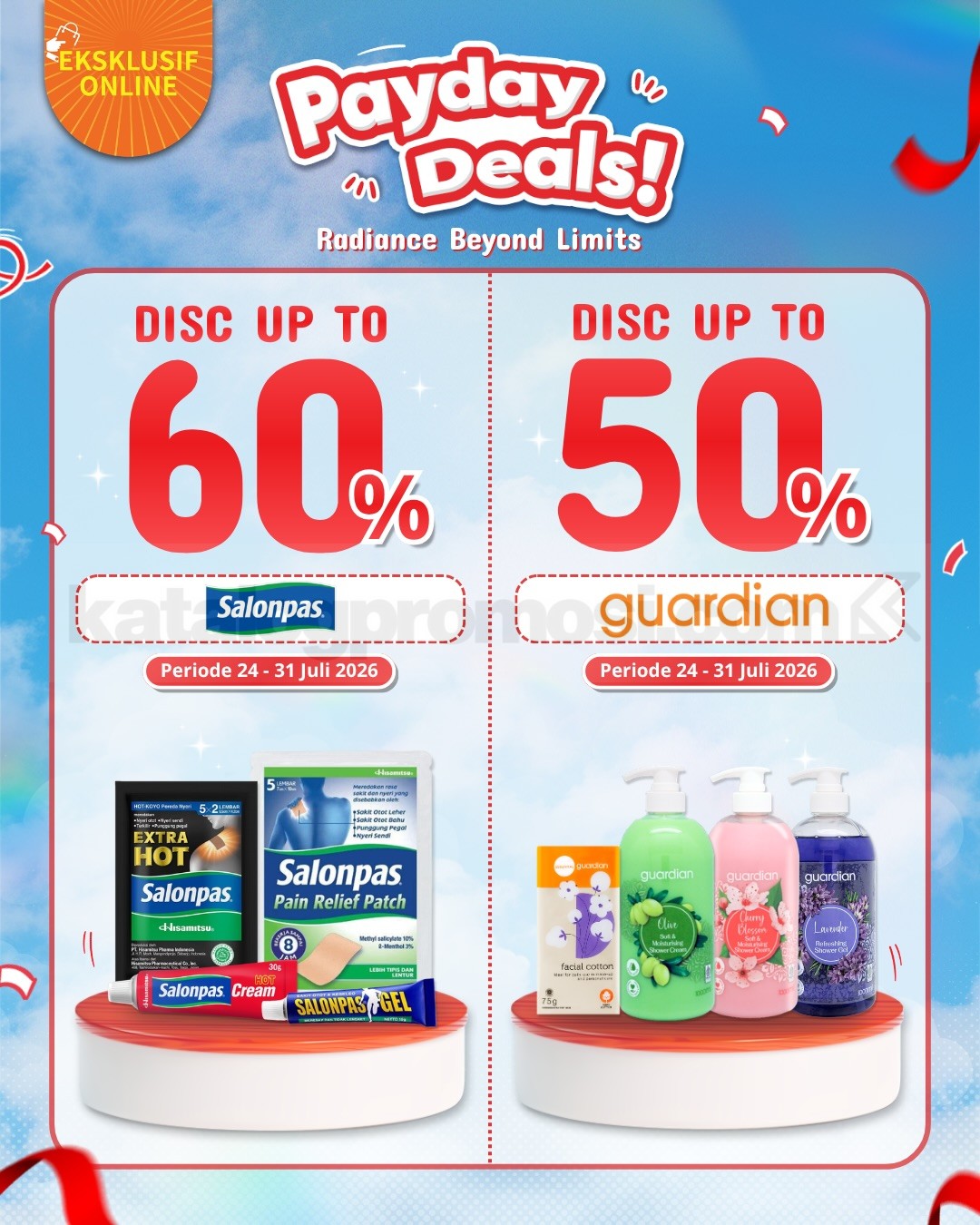 Promo Guardian Payday Deals Diskon hingga 60% Promo Guardian Payday Deals Diskon hingga 60% 1