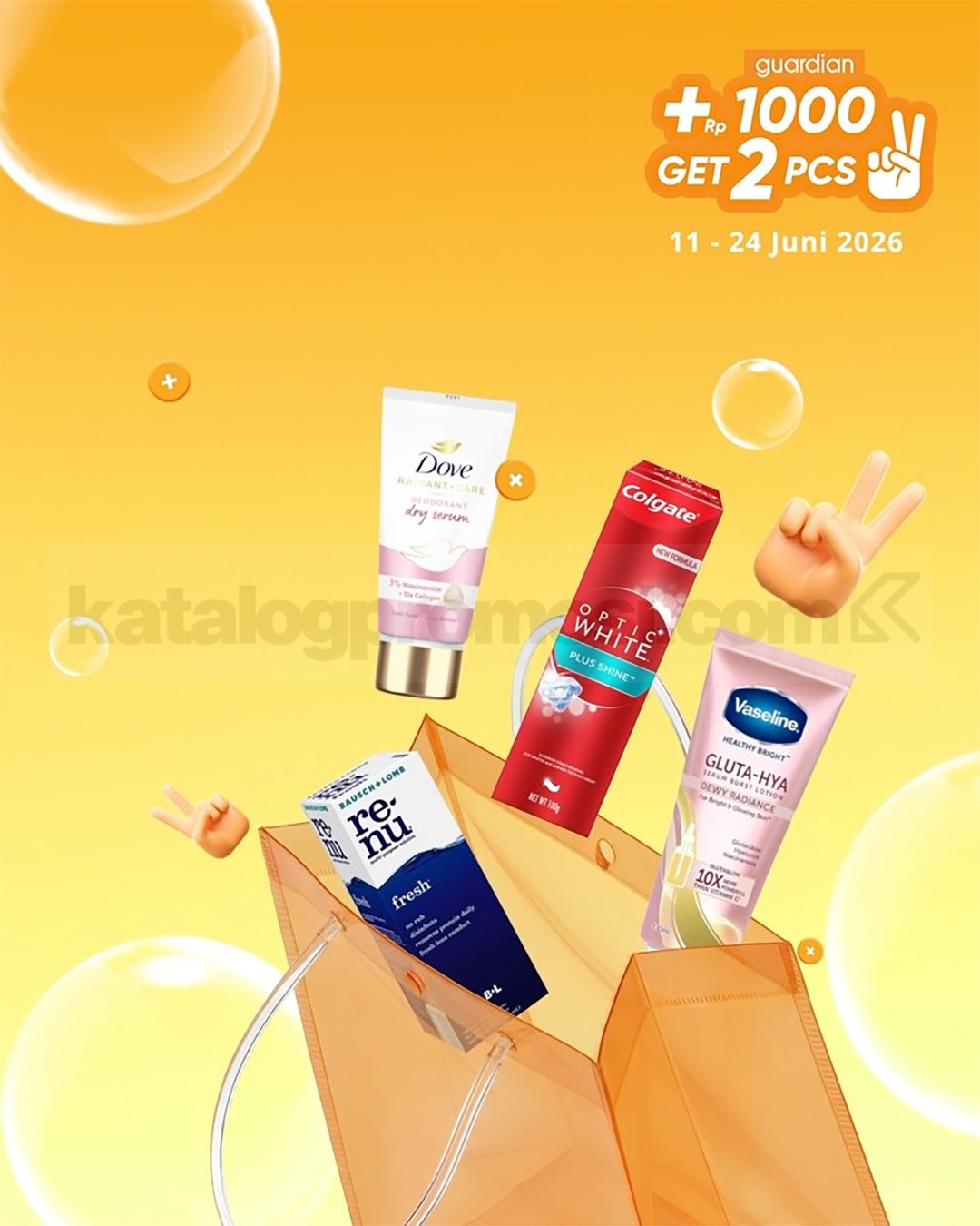 PROMO GUARDIAN SUPER HEMAT MINGGUAN - TAMBAH +Rp. 1.000 DAPAT 2 PRODUK PROMO GUARDIAN SUPER HEMAT MINGGUAN - TAMBAH +Rp. 1.000 DAPAT 2 PRODUK