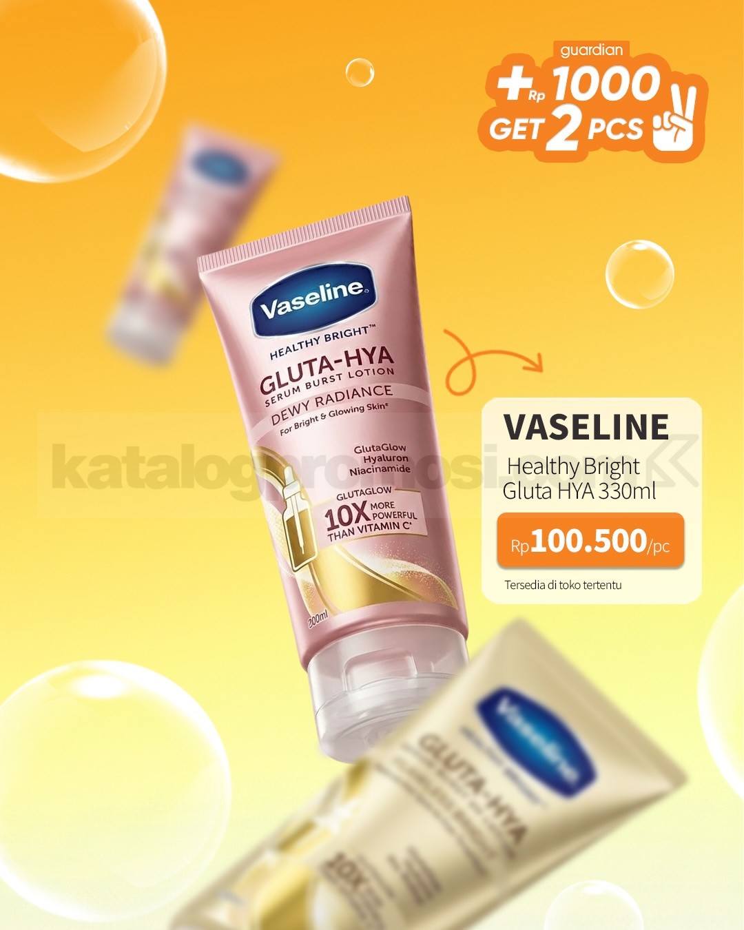 PROMO GUARDIAN SUPER HEMAT MINGGUAN - TAMBAH +Rp. 1.000 DAPAT 2 PRODUK